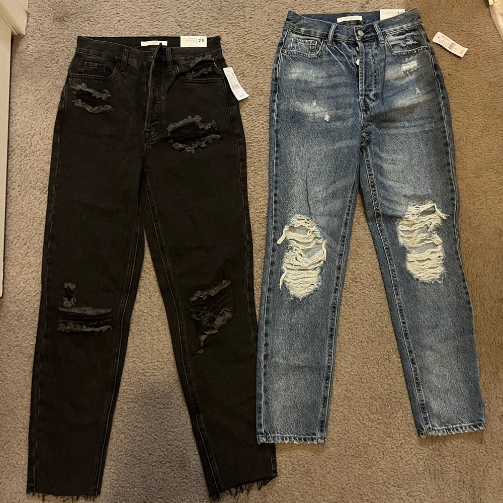 **BUNDLE** NWT Pacsun Ultra Hi-Rise Slim Fit Jeans Size 25